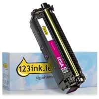 Η έκδοση 123ink αντικαθιστά το Toner HP 508A (CF363A) Magenta CF363AC 054851