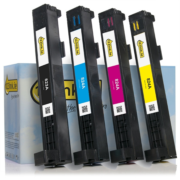 Η έκδοση 123ink αντικαθιστά το Toner HP 823A / 24A  4-pack  130001 - 1