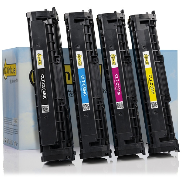 Η έκδοση 123ink αντικαθιστά το Toner Samsung CLT-P504C (SU400A) 4-pack  130137 - 1