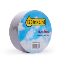 Κολλητική Ταινία 123ink 50 mm x 50 m Silver 1669214C 1669268C 190050SC 2505135C 4818NRC 300350