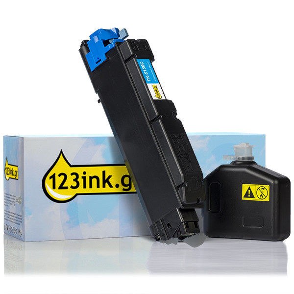 Κυανό τόνερ Kyocera TK-5150C (ιδιόκτητη μάρκα 123ink) 1T02NSCNL0C 094237 - 1