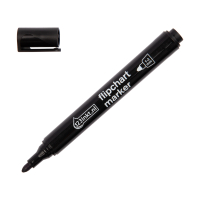 Μαρκαδόρος Flipchart 123ink 1 - 3mm Black 4-380001C 390557