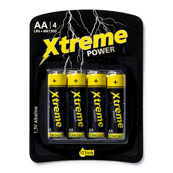 Μπαταρίες Xtreme Power AA LR6 (123ink) 4-pack 110-802589C LR6P4B/10C MN1500C ADR00006 - 1