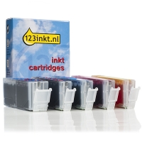 Προσφορά : Canon PGI-570PGBK XL / CLI-571XL: 2 Black + 3 colours 5-pack (123ink)  127135