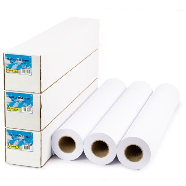 Ρολό Χαρτί Matte 30m x 914mm (123ink) 3-pack  302101 - 1