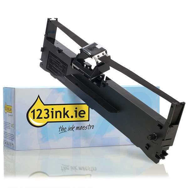 Συμβατή Μελανοταινία Epson S015307 Black (123ink) C13S015307C 080095 - 1