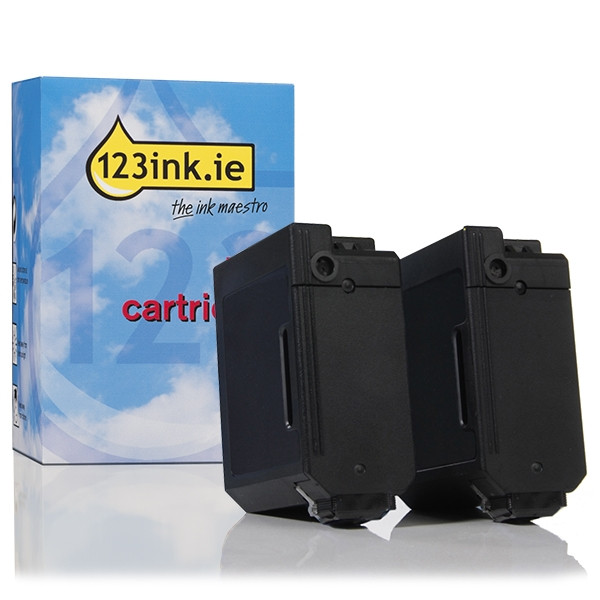 Συμβατό Μελάνι Canon BC-02 Black 2-pack (123ink)  010006 - 1