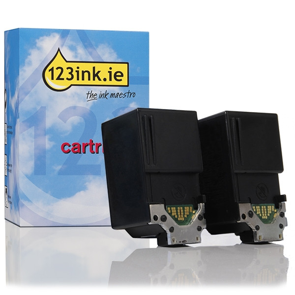 Συμβατό Μελάνι Canon BC-20 Black 2-pack (123ink)  010206 - 1