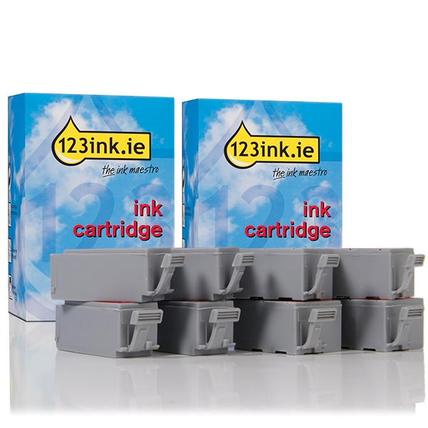 Συμβατό Μελάνι Canon BCI-15BK/15C 8-pack (123ink)  120300 - 1