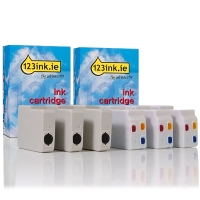 Συμβατό Μελάνι Canon BCI-21(e) series 6-pack (123ink)  120400