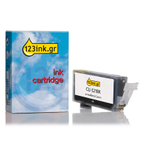 Συμβατό Μελάνι Canon CLI-521BK Black (123ink) 2933B001C 018452