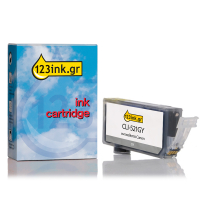 Συμβατό Μελάνι Canon CLI-521GY Grey (123ink) 2937B001C 018513