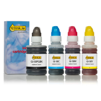 Συμβατό Μελάνι Canon GI-50 BK/C/M/Y 4-pack (123ink)  127162