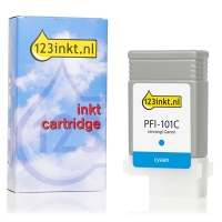 Συμβατό Μελάνι Canon PFI-101C Cyan (123ink) 0884B001C 018255