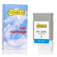 Συμβατό Μελάνι Canon PFI-101PC Photo Cyan (123ink) 0887B001C 018261