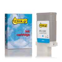 Συμβατό Μελάνι Canon PFI-120C Cyan (123ink) 2886C001AAC 018429