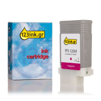 Συμβατό Μελάνι Canon PFI-120M Magenta (123ink) 2887C001AAC 018431