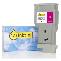 Συμβατό Μελάνι Canon PFI-207M Magenta (123ink) 8791B001C 018995