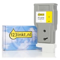 Συμβατό Μελάνι Canon PFI-207Y Yellow (123ink) 8792B001C 018997