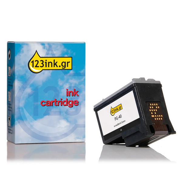 Συμβατό Μελάνι Canon PG-40 Black (123ink) 0615B001C 018098 - 1