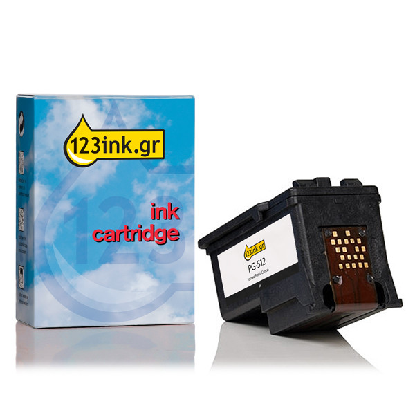 Συμβατό Μελάνι Canon PG-512 Black (123ink) 2969B001C 018367 - 1