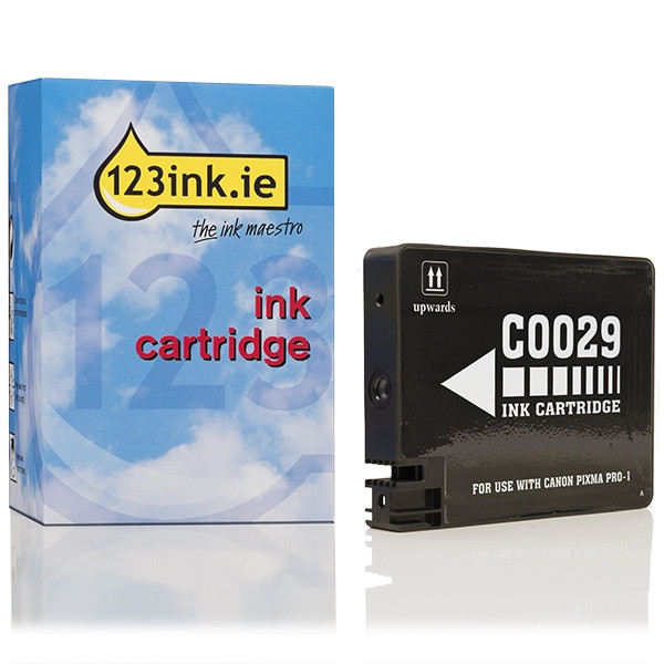 Συμβατό Μελάνι Canon PGI-29PBK Photo Black (123ink) 4869B001C 018715 - 1