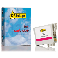 Συμβατό Μελάνι Epson 27XL (T2713) High Capacity Magenta (123ink) C13T27134010C C13T27134012C 026621