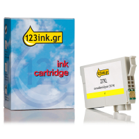 Συμβατό Μελάνι Epson 27XL (T2714) High Capacity Yellow (123ink) C13T27144010C C13T27144012C 026623