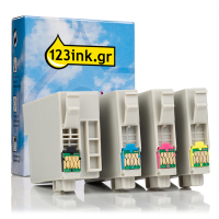 Συμβατό Μελάνι Epson 34XL (T3476) BK/C/M/Y 4-pack (123ink)  127034