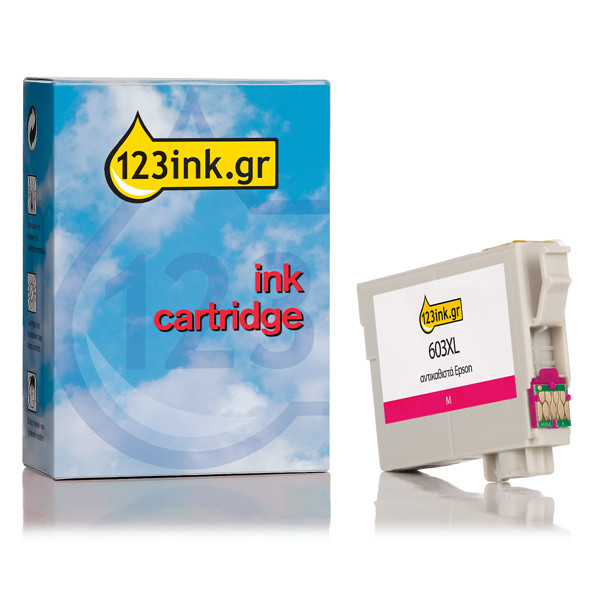 Συμβατό Μελάνι Epson 603XL High Capacity Magenta (123ink) C13T03A34010C C13T03A34020C 020681 - 1