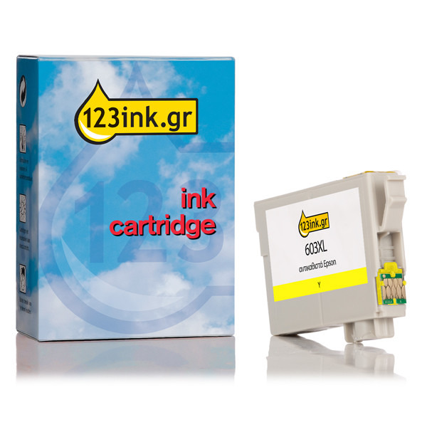 Συμβατό Μελάνι Epson 603XL High Capacity Yellow (123ink) C13T03A44010C C13T03A44020C 020683 - 1