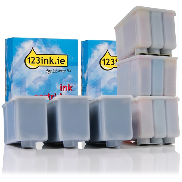 Συμβατό Μελάνι Epson S020047/S020049 6-pack (123ink)  110030 - 1