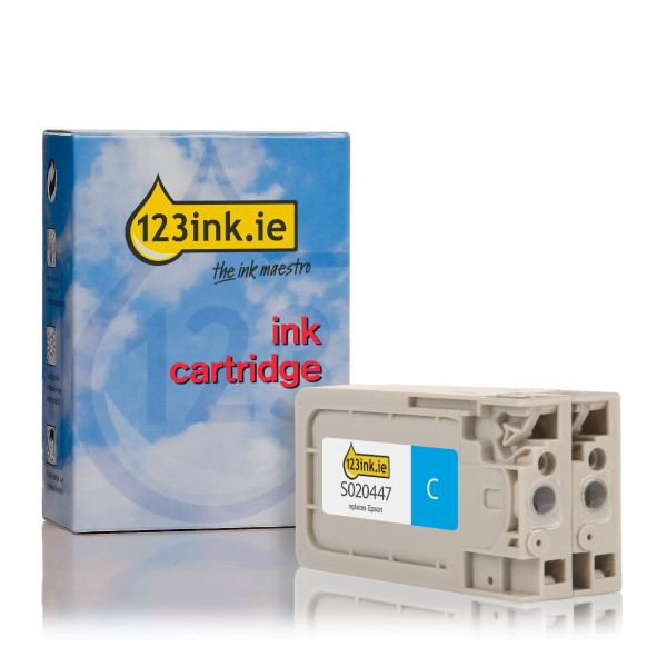 Συμβατό Μελάνι Epson S020447 PJIC1(C) Cyan (123ink) C13S020447C C13S020688C 026375 - 1