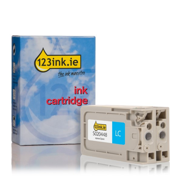 Συμβατό Μελάνι Epson S020448 PJIC2(LC) Light Cyan (123ink) C13S020448C C13S020689C 026381 - 1