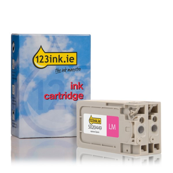 Συμβατό Μελάνι Epson S020449 PJIC3(LM) Light Magenta (123ink) C13S020449C C13S020690C 026383 - 1