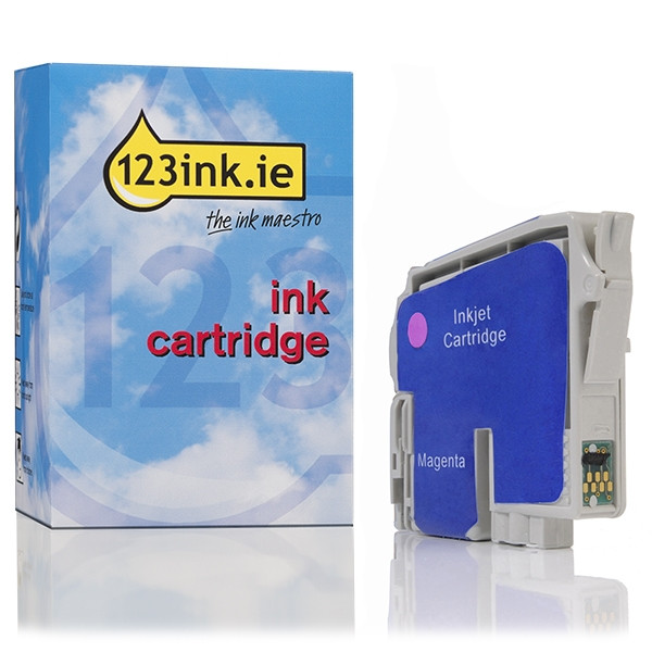 Συμβατό Μελάνι Epson T0333 Magenta (123ink) C13T03334010C 021181 - 1