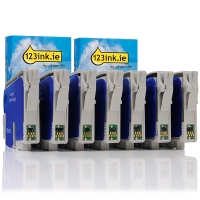 Συμβατό Μελάνι Epson T0341/2/3/4/5/6/7 7-pack (123ink)  110530