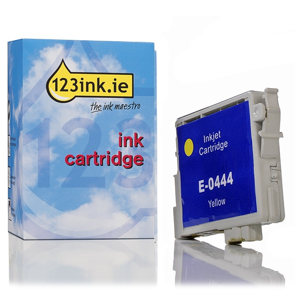 Συμβατό Μελάνι Epson T0444 High Capacity Yellow (123ink) C13T04444010C 022451 - 1