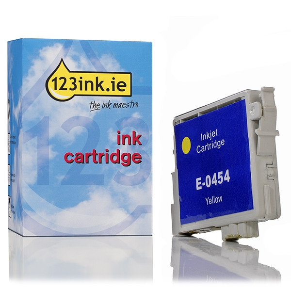 Συμβατό Μελάνι Epson T0454 Yellow  (123ink) C13T04544010C 022511 - 1