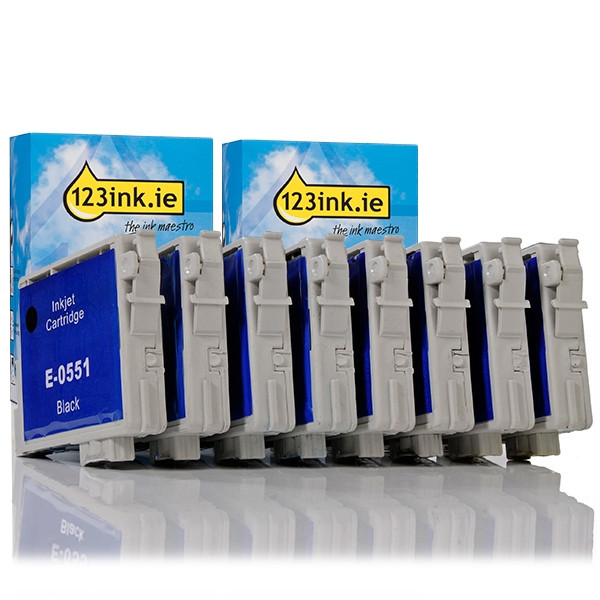 Συμβατό Μελάνι Epson T0556 8-pack (123ink)  110601 - 1