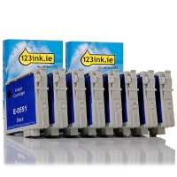 Συμβατό Μελάνι Epson T0556 8-pack (123ink)  110601