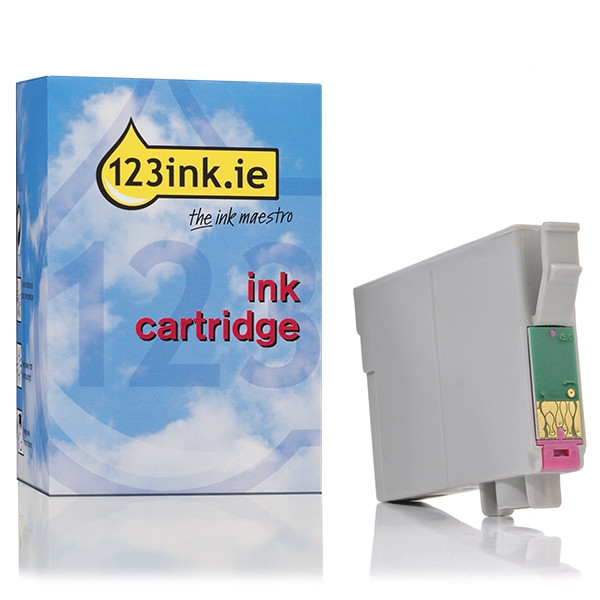 Συμβατό Μελάνι Epson T0803 Magenta (123ink) C13T08034011C 023083 - 1