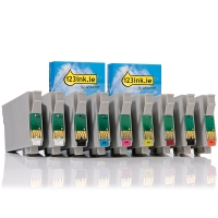 Συμβατό Μελάνι Epson T0870/1/2/3/4/7/8/9 series 9-pack (123ink)  110588