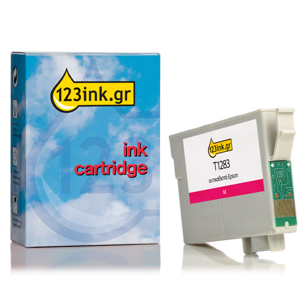 Συμβατό Μελάνι Epson T1283 Magenta (123ink) C13T12834011C C13T12834012C 026279 - 1