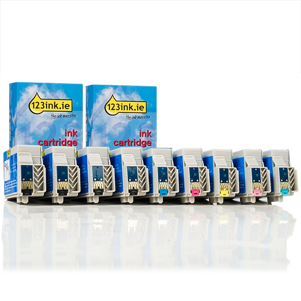 Συμβατό Μελάνι Epson T157 series 9-pack (123ink)  110805 - 1