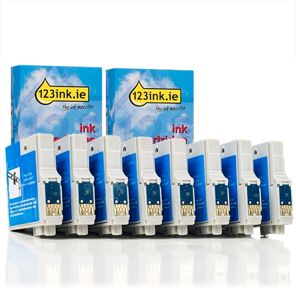 Συμβατό Μελάνι Epson T159 series 8-pack (123ink)  110806 - 1