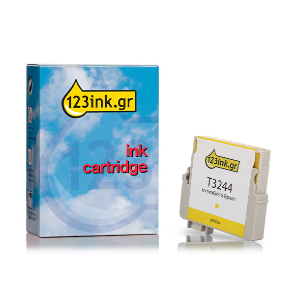 Συμβατό Μελάνι Epson T3244 Yellow (123ink) C13T32444010C 026941 - 1