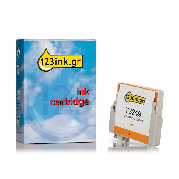 Συμβατό Μελάνι Epson T3249 Orange (123ink) C13T32494010C 026947 - 1