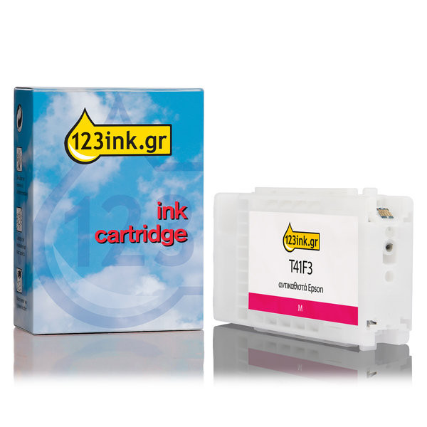 Συμβατό Μελάνι Epson T41F3 High Capacity Magenta (123ink) C13T41F340C 083429 - 1