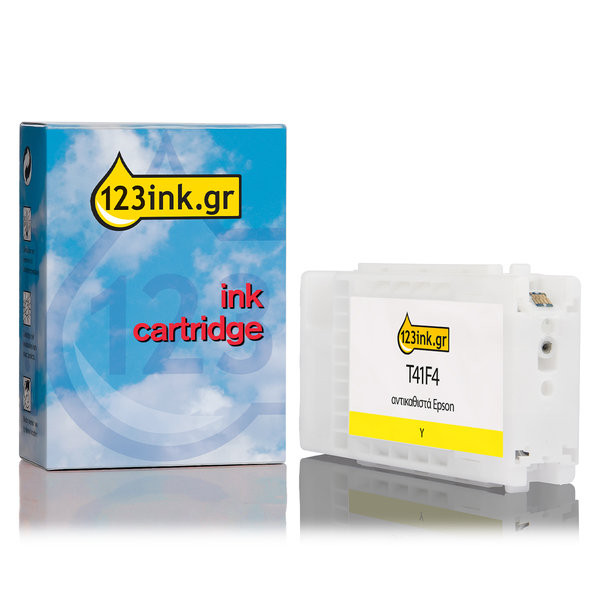 Συμβατό Μελάνι Epson T41F4 High Capacity Yellow (123ink) C13T41F440C 083431 - 1